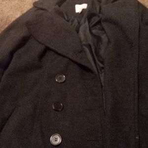 Black Pea Coat
